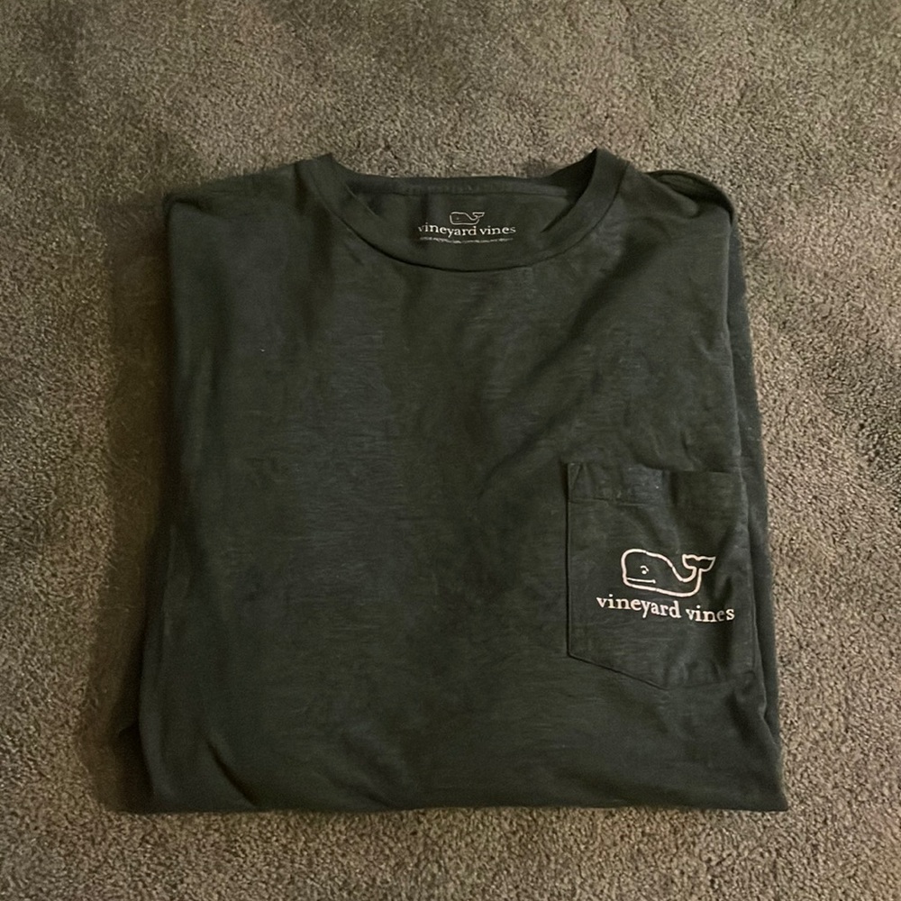 Green Long Sleeve Vineyard Vines Shirt size medium